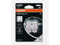 OSRAM LED Gabarītspuldzes T20(W21W/5W) W21/5W (pāris) 4 Gadi Garantija Balta Gaisma